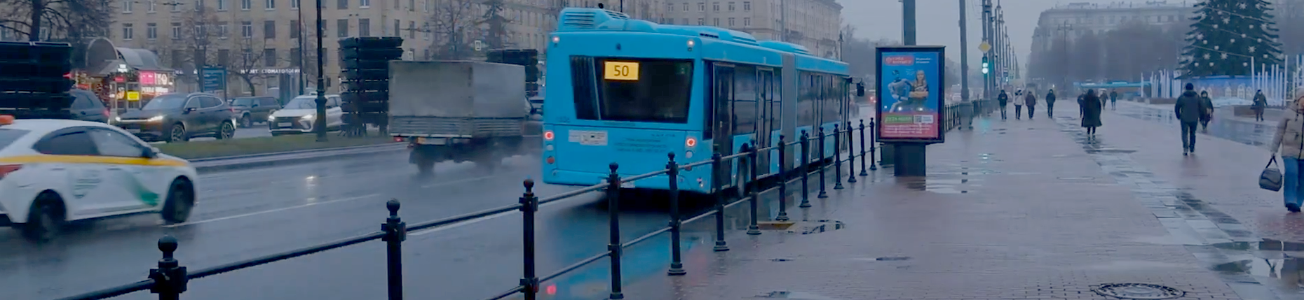 Петербургские автобусы получают приоритет на дорогах с помощью цифровых технологий